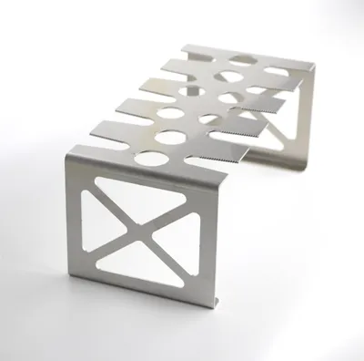 Produktbild von Edelstahl BBQ Chicken Drumsticks Rack Hähnchenschenkel Halter für Backofen oder Grill