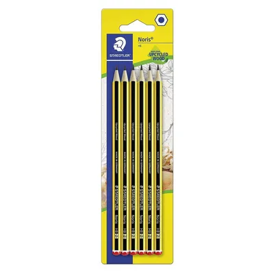 Obrázek produktu pro STAEDTLER® 120-2BK6DA Tužka Noris HB, 6 ks v balení  100 % PEFC