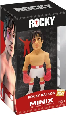 Produktbild von MINIX, Rocky Balboa Figur mit dem Thema Sport Kampf PVC 12 cm, Rot