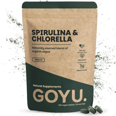 Produktbild von Spirulina Chlorella Tabletten 500 mg