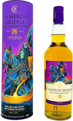 Produktbild von Cameron Bridge 26 Years The Knight’s Golden Triumph - Special Release 2022 + Box 700ml 56,2% Vol.