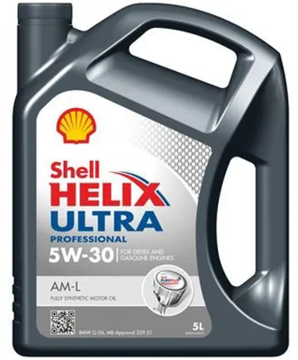 Produktbild von SHELL Helix Ultra Professional AM-L für 5W-30 5 Liter Motoröl Motorenöl Longlife-04 229.51 Öl