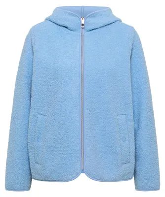 Produktbild von Cecil (304) NOS Solid Teddy T-Shirt Jacket easy blue easy blue XXL