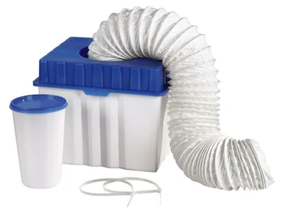 Productafbeelding van Condensatiedoos voor afzuigdrogers, Wit, 28,5 x 23,5 x 23 cm