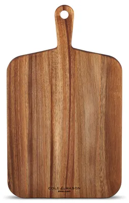 Produktbild von Cole & Mason Barkway Akazien Schneidebrett mit Griff mittel 45.7 x 26.7cm