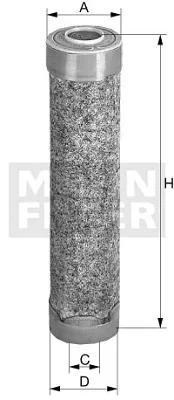 Obrázok produktu pre Filter - sekundárny vzduch