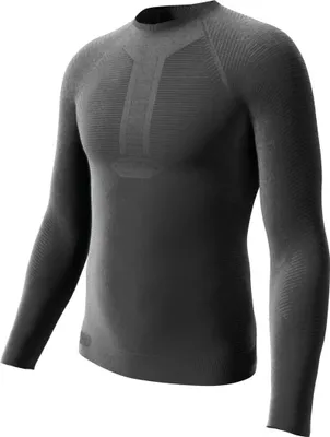 Produktbild von Crivit Herren Funktiosunterhemd Warm Langarm Seamless Outdoor Sport Schwarz M