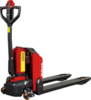 Produktbild von STIER Elektro-Hubwagen EZY-15, Tragkraft 1500 kg, Gabellänge 1150 mm, Hubmotorleistung 0,5 kW