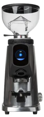 Zdjęcie produktu dla Młynek do kawy Fiorenzato AllGround, chrom matowy i czarny, 230 V (standard UE), tytan Dark-T