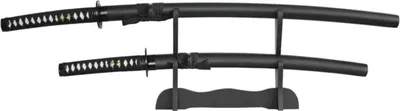 Produktbild von 3-tlg. Deko Samurai Set Musashi, Katana, Wakizashi, Tanto mit Ständer