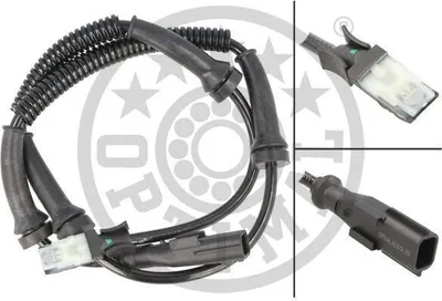 Produktbild von OPTIMAL ABS Sensor Raddrehzahl Vorne für OPEL Vivaro A Kastenwagen (X83) 06-S808