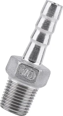 Produktbild von BSP-Außengewinde-Rohrverschraubung Barb-Schlauchendstück (1/8 "x6mm)