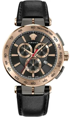 Produktbild von Versace Aion Chrono Herrenarmbanduhr Black Dial