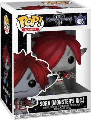 Produktbild von Disney Kingdom Hearts 3 - Sora (Monster's Inc.) 485 - Funko Pop! - Vinyl Figur