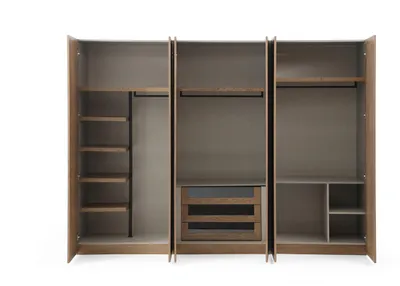 Immagine prodotto di Armadio Armadio in legno moderno marrone Armadio per la camera da letto