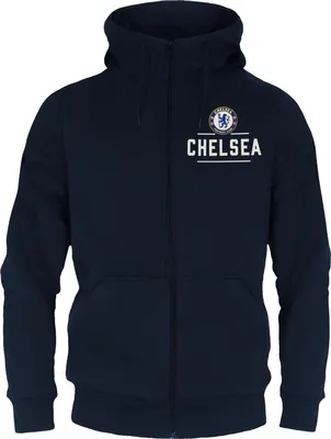 Obrázek produktu pro Chelsea FC - Pánská mikina s kapucí, fleece GF198 (XXL) (tmavě modrá)