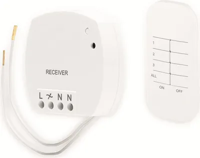 Immagine prodotto di Interruttore incorporato senza fili + telecomando
