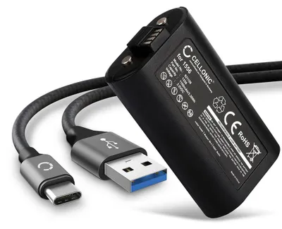 Produktbild von subtel Ersatz Akku 1556 kompatibel mit Microsoft Xbox Series X, Series S / One Elite Controller 2 Ersatzakku 1100mAh + USB Kabel Game Gamepad Joypad Batterie
