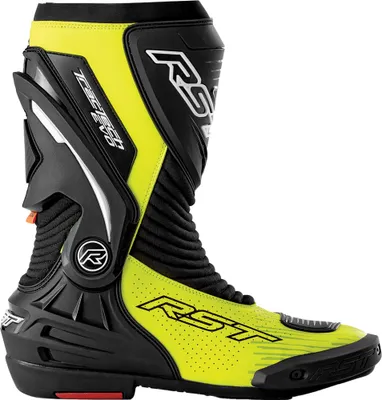 Produktbild von RST Tractech Evo D3O perforierte Motorrad Stiefel, schwarz/neon-gelb, 44