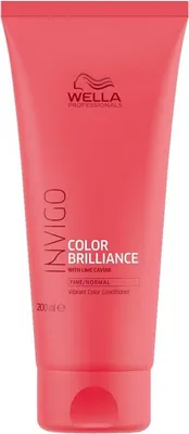 Produktbild von Wella Professionals INVIGO Color Brilliance Vibrant Color Conditioner, Frauen, Professionelle Haarspülung, Gefärbtes Haar, Dünnes Haar, normales Haar, Alle Farben, Farbschutz, Nährend, 200 ml