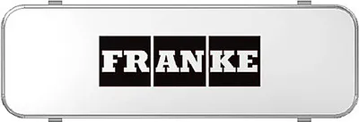 Produktbild von FRANKE Logoplatte 133.0055.650 für verdeckten Überlauf / Überlaufblende
