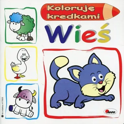 Immagine prodotto di Koloruję kredkami Wieś