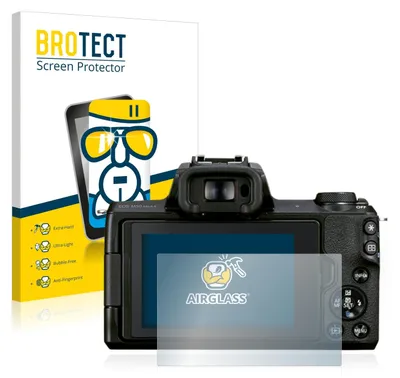 Produktbild von BROTECT Schutzglas für Canon EOS M50 Mark II Schutzfolie Panzer Folie Glas Display Schutz klar