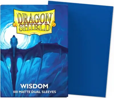 Produktbild von Dragon Shield Wisdom, Kartenhülle, Blau, 100 Stück(e)