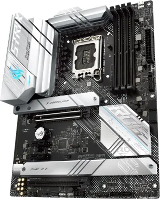 Imagen del producto de ASUS ROG STRIX B660-A GAMING WIFI D4 - Placa base - ATX - Socket LGA1700 - Chipset B660 - USB-C Gen2, USB-C Gen1, USB 3.2 Gen 1, USB 3.2 Gen 2, USB-C Gen 2x2 - LAN de 2.5 Gigabit, Wi-Fi, Bluetooth - Gráficos integrados (requiere CPU)