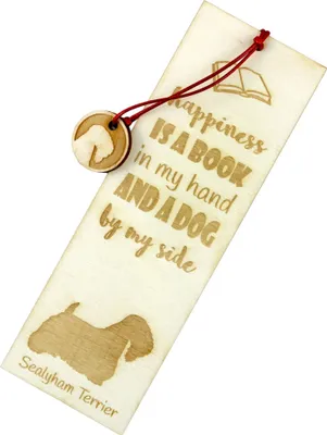 Produktbild von Sealyham Terrier - Lesezeichen mit Hund, personalisiertes Lesezeichen, Hundeaccessoire für Leser der Marke Art-Dog