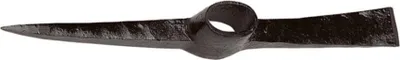 Produktbild von Idealspaten Kreuzhacke Stahl schwarz lackiert 3 kg, ohne Stiel