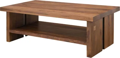 Image de MASSIVMOEBEL24 | Table basse 130x70 Palissandre laqué Noble unique SYDNEY #121