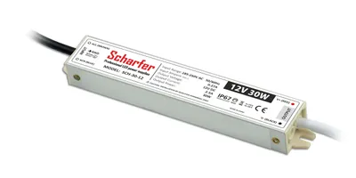 Produktbild von Scharfer hermetisch Netzteil 30W IP67 universal Trafo SCH-30