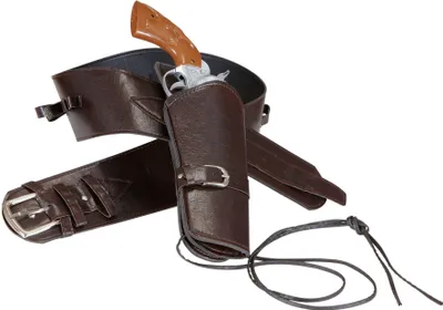 Productafbeelding van Pistoolholster, bruin, eenvoudig, kunstleer