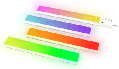 Produktbild von Trust GXT 905 Vybz, Rechteckig, Wand, Weiß, Acrylnitril-Butadien-Styrol (ABS), 18 W, RGB