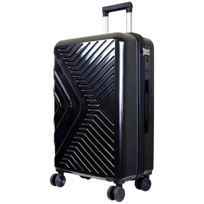 Produktbild von Hartschalenkoffer Bergamo mittelgroßer Reisekoffer 58L Weekender mit 4 Rollen ABS/Polycarbonat schwarz