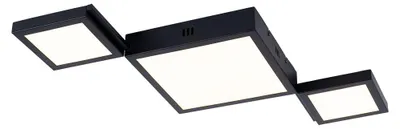 Produktbild von LED Deckenleuchte, schwarz, opal, L 71 cm