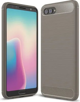 Produktbild von Schutzhülle Handyhülle für Huawei Nova 2s Case Cover Carbon Optik Grau