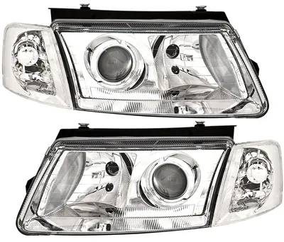 Für VW Passat 3B B5 1996-10/2000 Scheinwerfer LINKS RECHTS Klarglas Frontblinker in der Farbe von AD TUNING GmbH & Co. KG