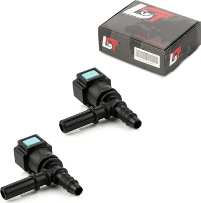 Produktbild von 2x Schnellverschluss Kraftstoffleitung Kupplung T-Stück 7,89x6 für AUDI PORSCHE