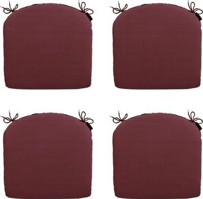 Produktbild von Madison - Sitzkissen Panama bordeaux - Ca. 46x48 cm - 4er-Set