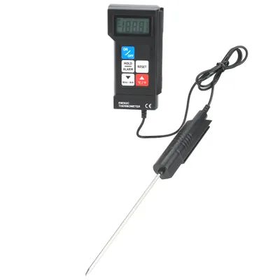 Zdjęcie produktu dla YB01430EM502C Profesjonalny cyfrowy elektroniczny termometr do żywności z sondą