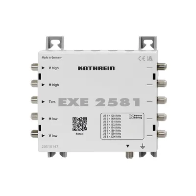 Immagine prodotto di Kathrein EXE 2581 multiswitch monocavo da 5 a 1x8 per espansione