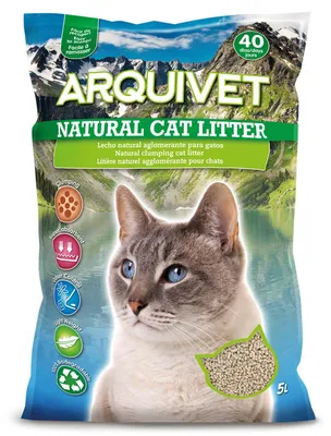 Immagine prodotto di Arquivet: Lettiera naturale per gatti – 5 litri