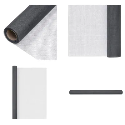 Produktbild von vidaXL Fliegengitter Fiberglas 112x2000 cm Grau - Fliegengitter - Fliegennetz - Insektenschutz - Mückenschutz