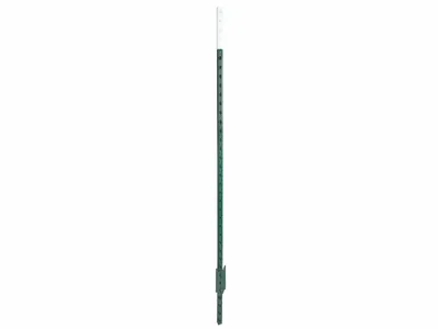 Produktbild von T-Pfahl, 167cm, grün lackiert -  - Metallpfahl T-Post -  Tausendfach bewährt!