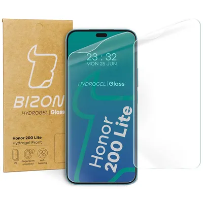 Produktbild von Bizon Glass Hydrogel Front Honor 200 Lite [2 PACK]