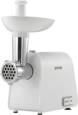 Zdjęcie produktu dla Gorenje MG1602W, 1600 W, Biały, 4 mm, 8 mm, 1,9 kg/min, 1,1 m, 250 W