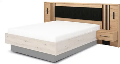 Immagine prodotto di Dmora Comodino Cetraro 94x35x116h cm Marrone, un Cassetto un Ripiano