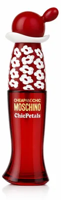 Produktbild von Moschino Cheap & Chic Chic Petals, Frauen, 30 ml, Nicht nachfüllbare Flasche, Spray, ALCOHOL DENAT. (SD ALCOHOL 39C), PARFUM (FRAGRANCE), AQUA (WATER), ETHYLHEXYL METHOXYCINNAMATE,...